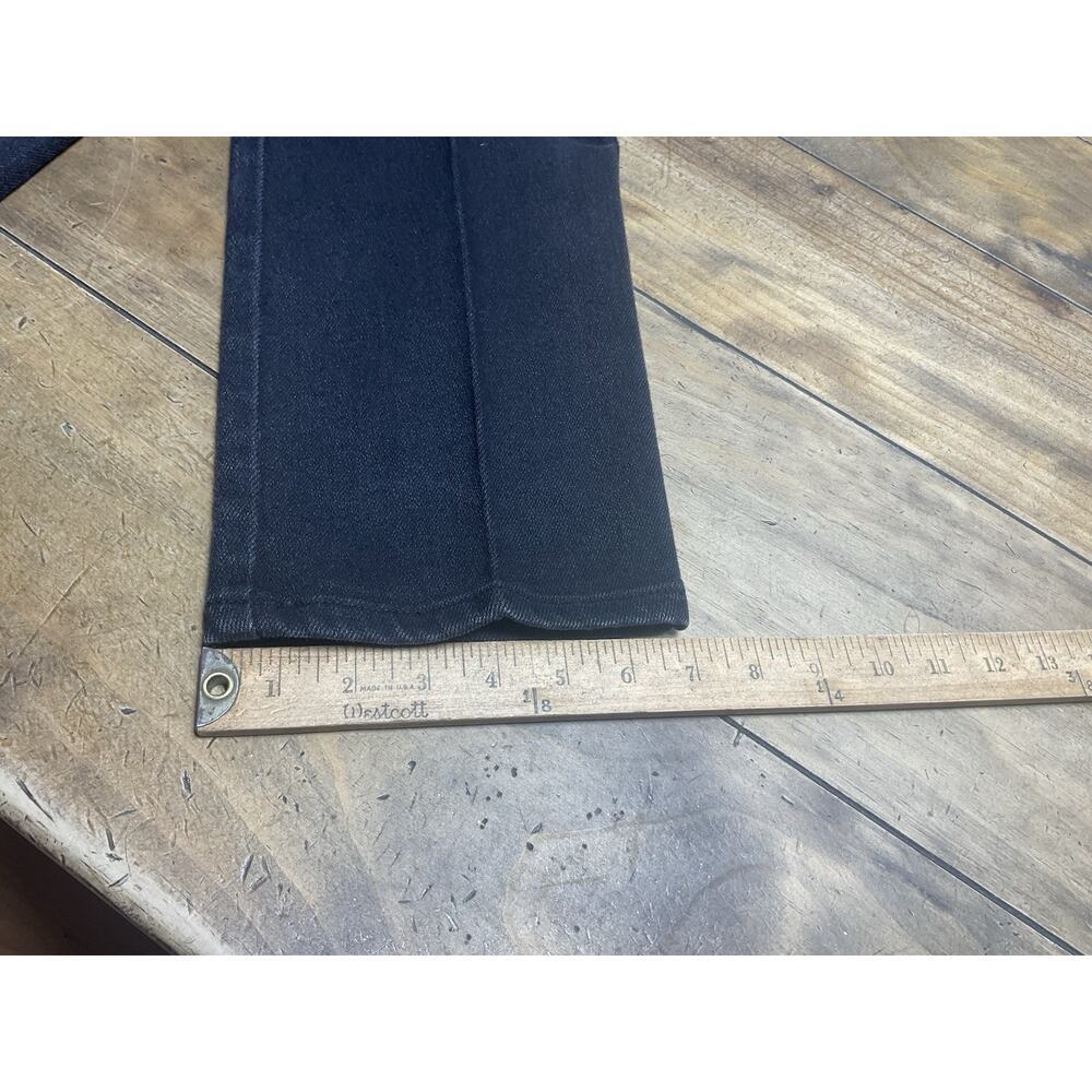 Vintage Rockies Rocky Mountain Jeans Womens 7/8 Black High Rise Western 90s - Picture 9 of 10
